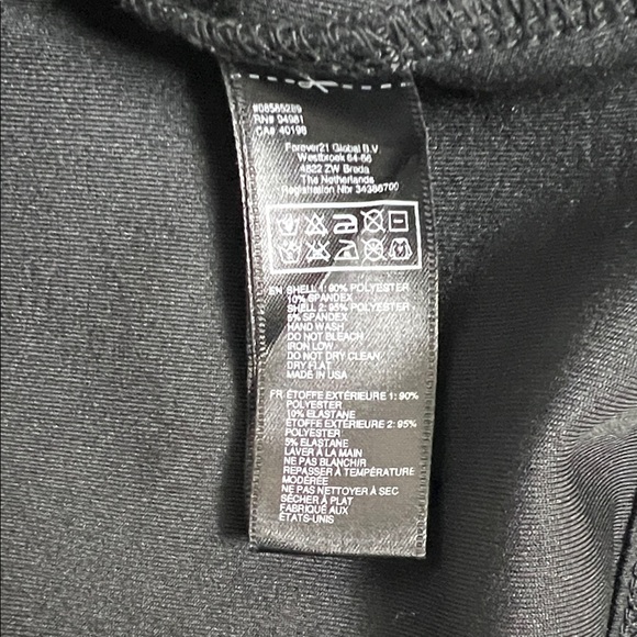 Forever 21 Black Mesh Cutout Mini Dress - Picture 3 of 3